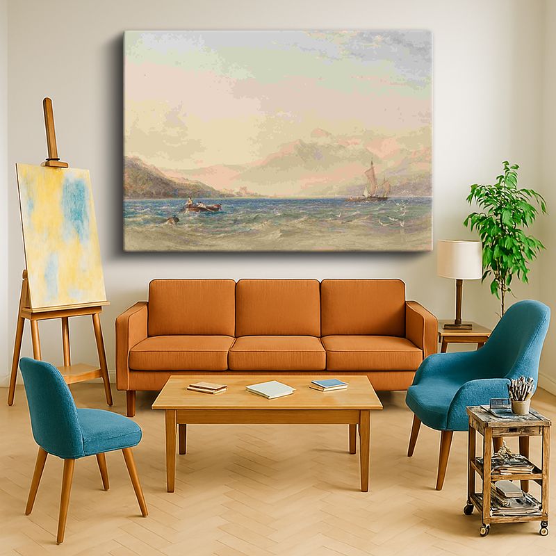 Ressam Kanvas Tablo 756