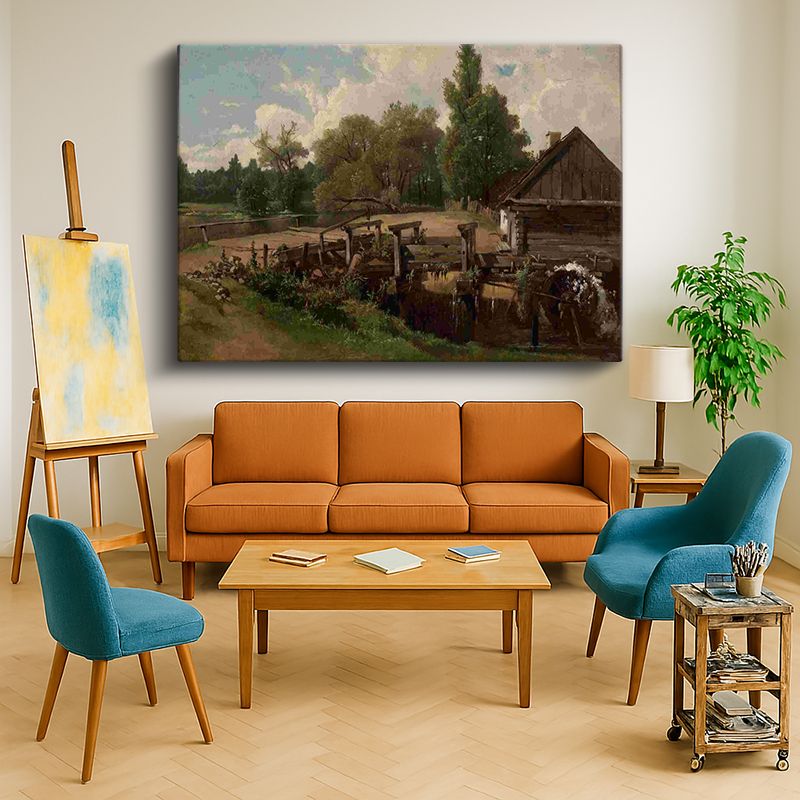 Ressam Kanvas Tablo 758