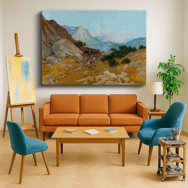 Ressam Kanvas Tablo 761