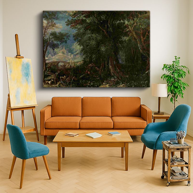 Ressam Kanvas Tablo 776