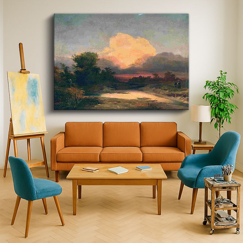 Ressam Kanvas Tablo 787