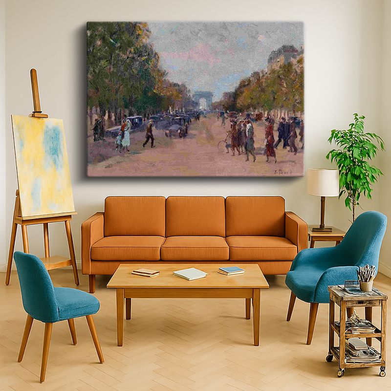 Ressam Kanvas Tablo 794