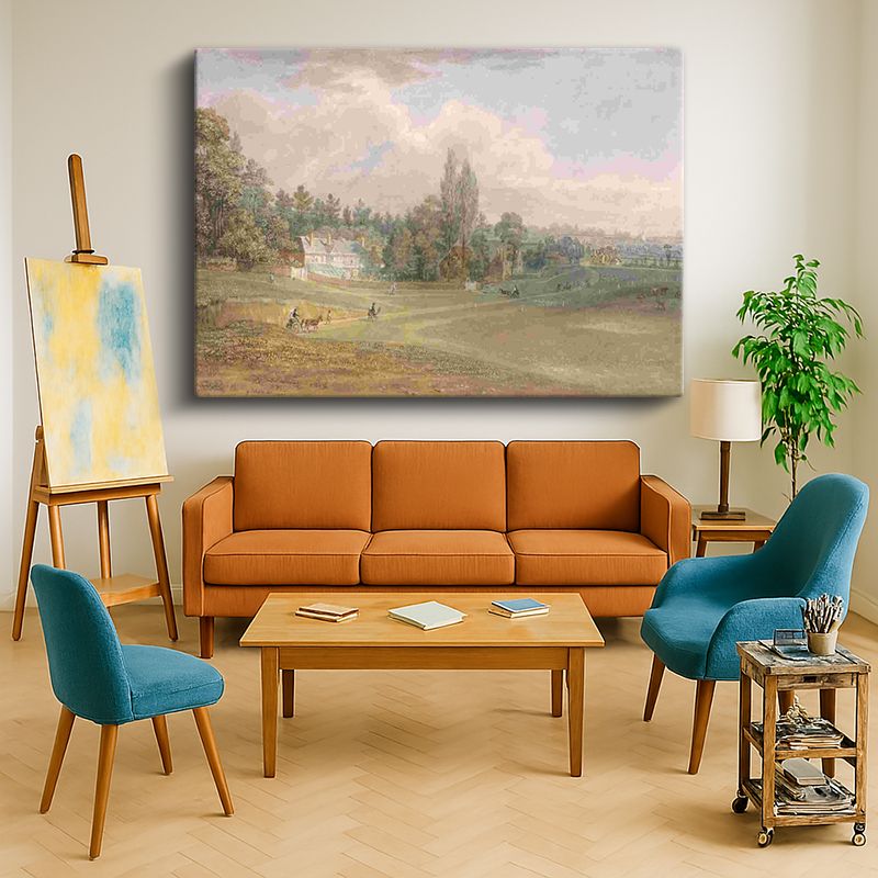 Ressam Kanvas Tablo 813