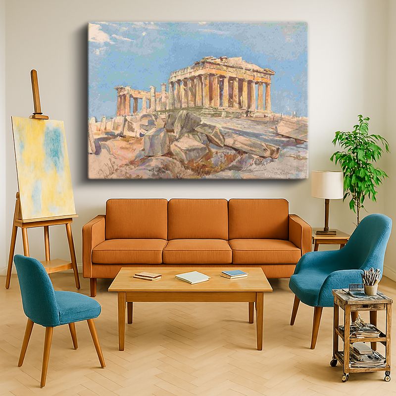 Ressam Kanvas Tablo 814