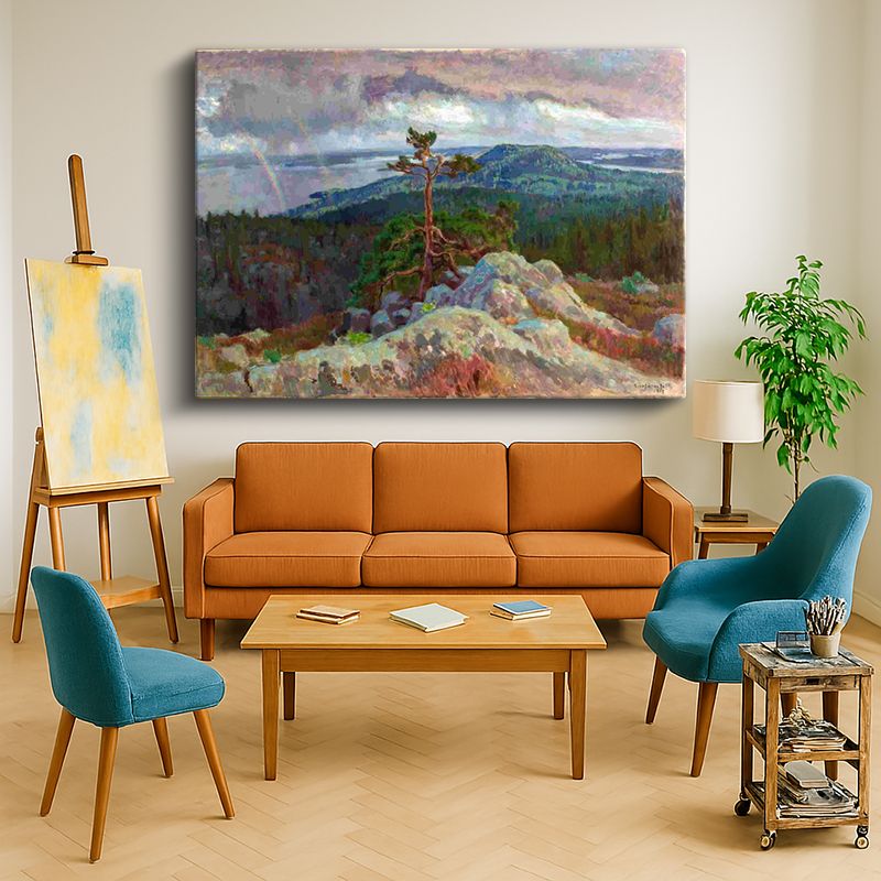 Ressam Kanvas Tablo 821