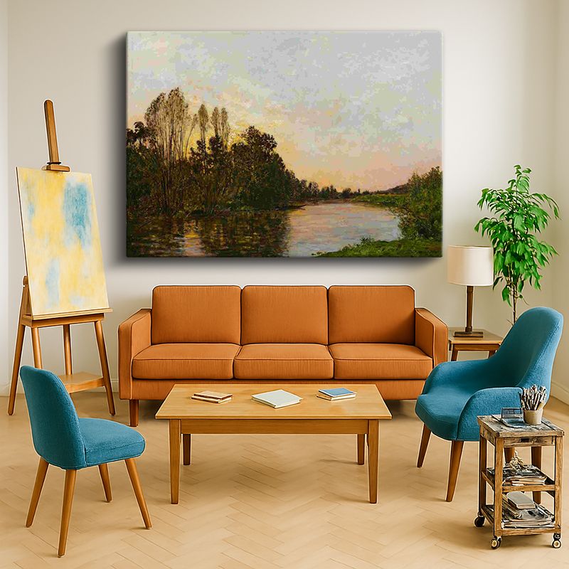 Ressam Kanvas Tablo 824