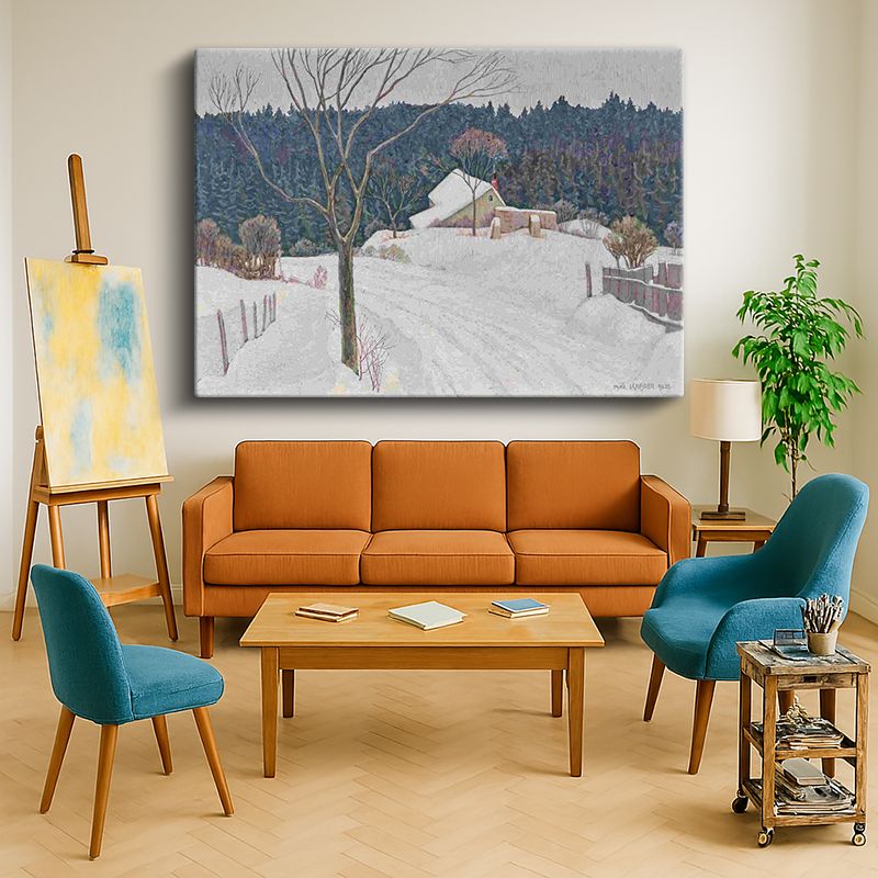 Ressam Kanvas Tablo 836