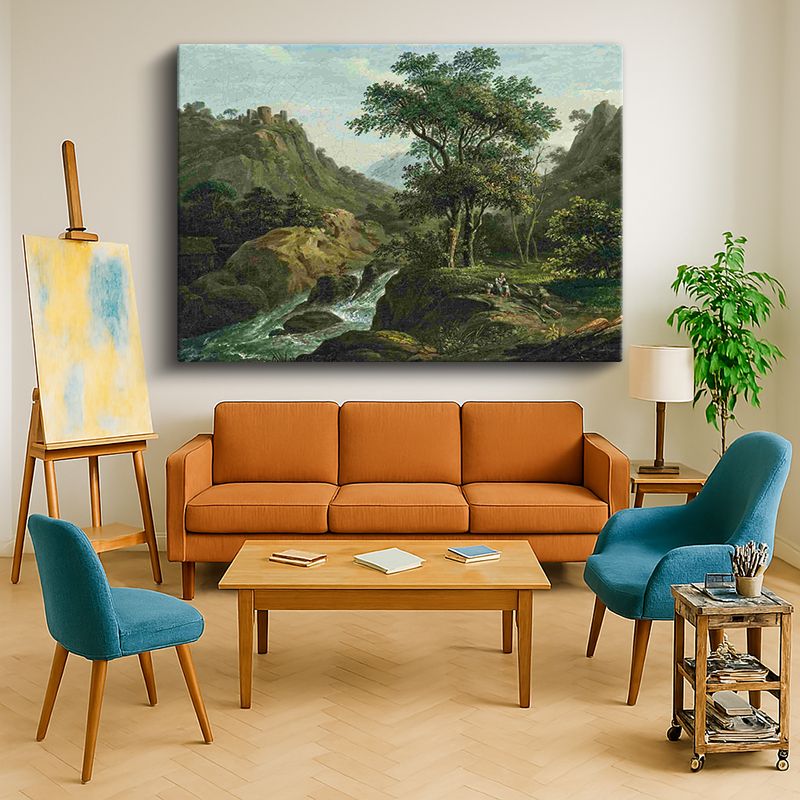 Ressam Kanvas Tablo 837