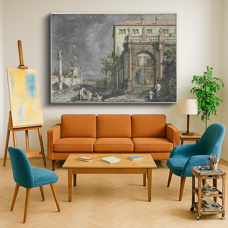 Ressam Kanvas Tablo 842