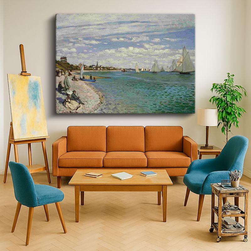 Ressam Kanvas Tablo 844