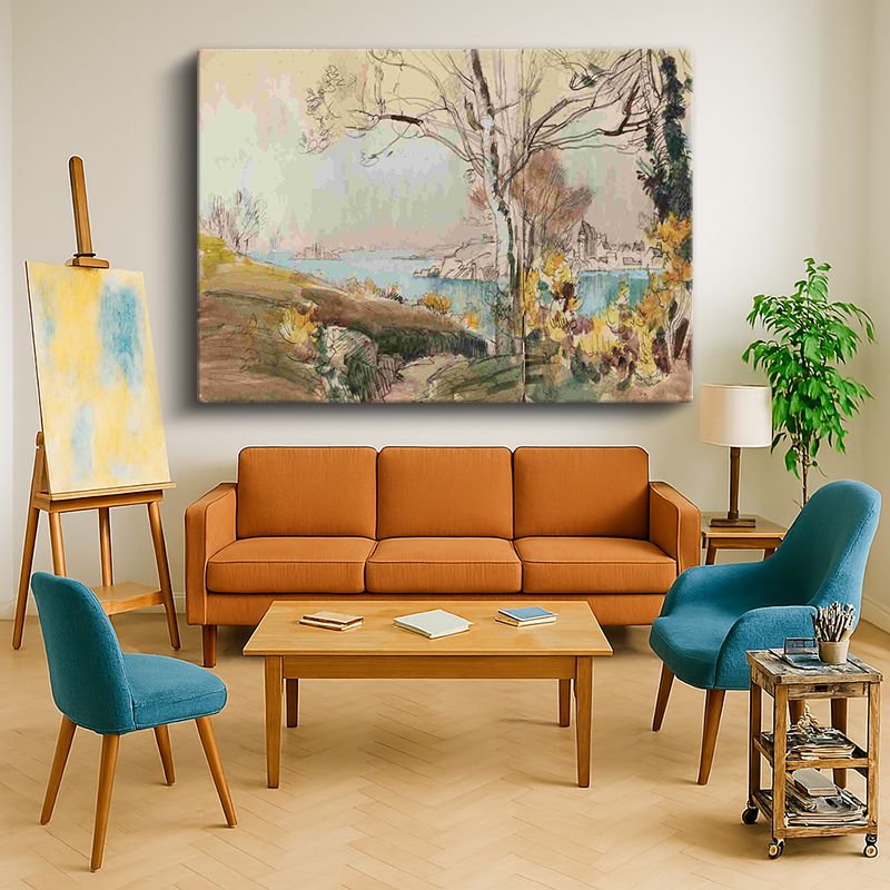 Ressam Kanvas Tablo 864