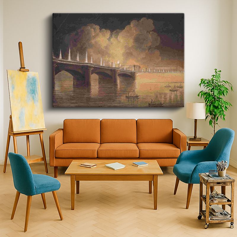 Ressam Kanvas Tablo 865