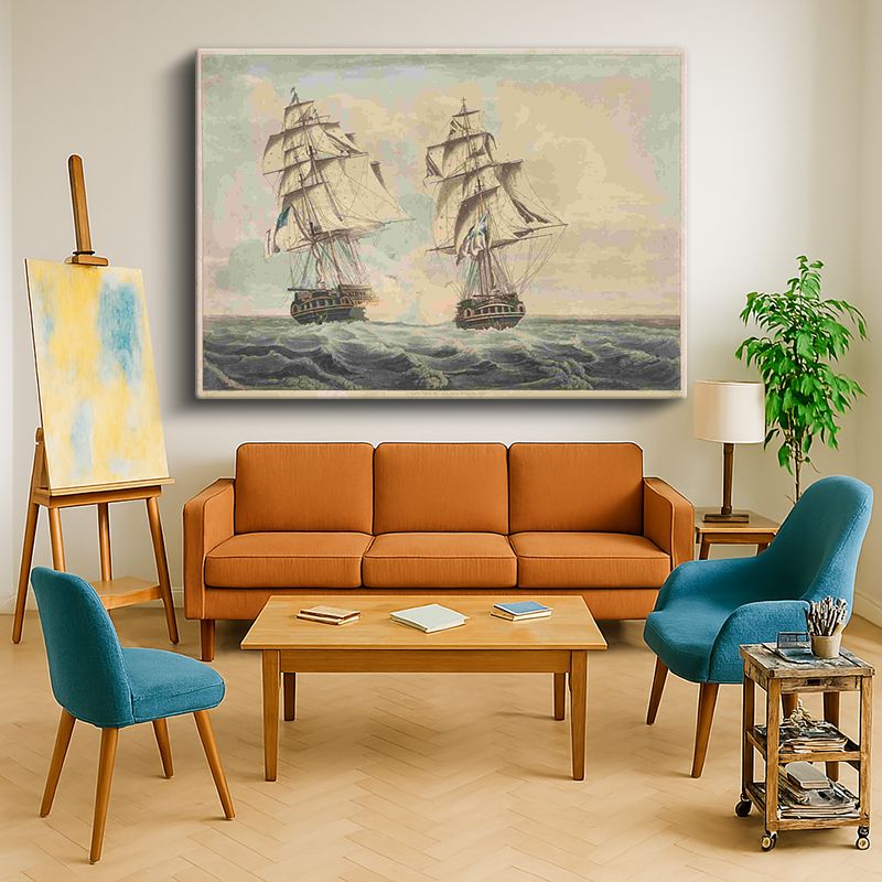 Ressam Kanvas Tablo 867