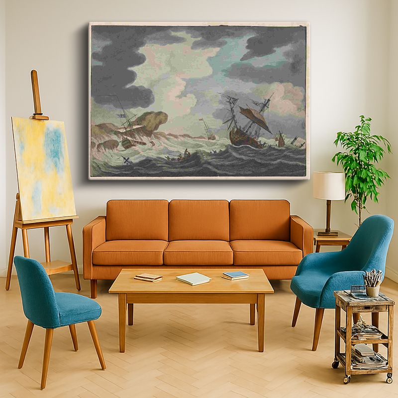 Ressam Kanvas Tablo 869