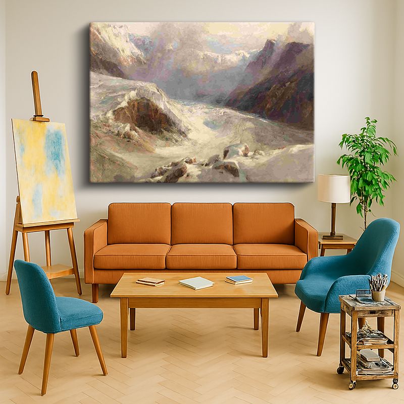 Ressam Kanvas Tablo 870