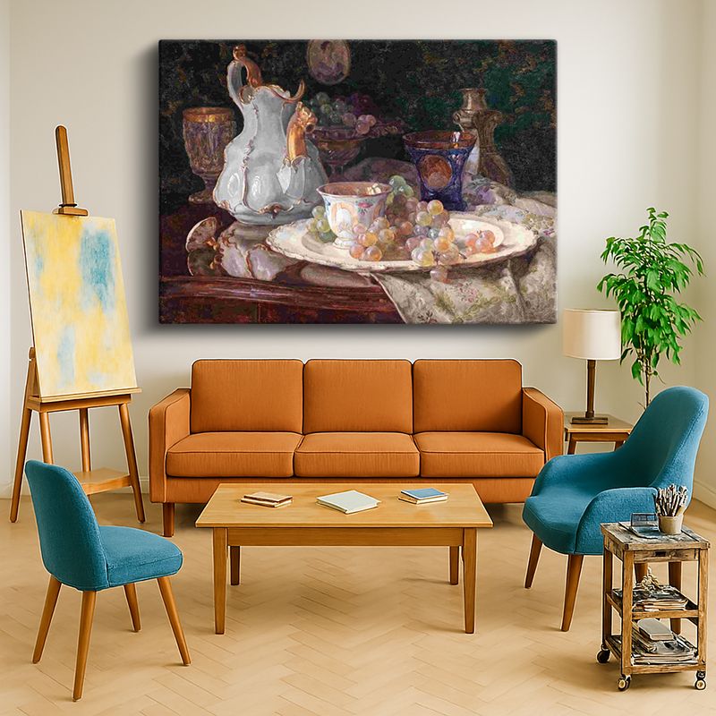 Ressam Kanvas Tablo 872