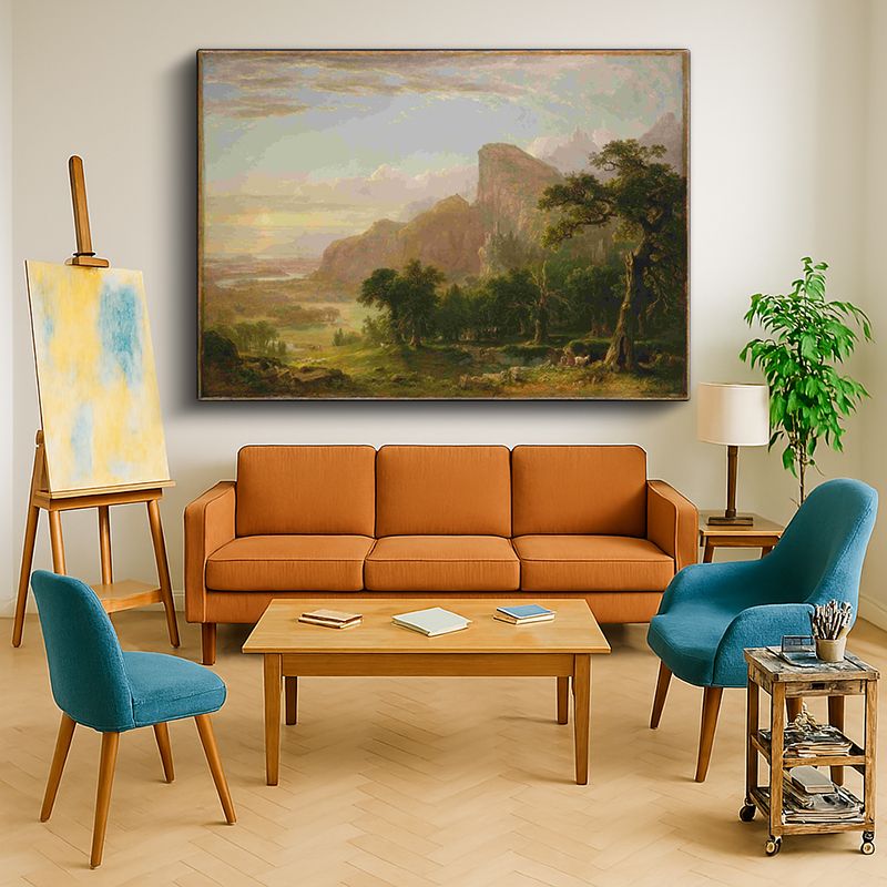 Ressam Kanvas Tablo 919