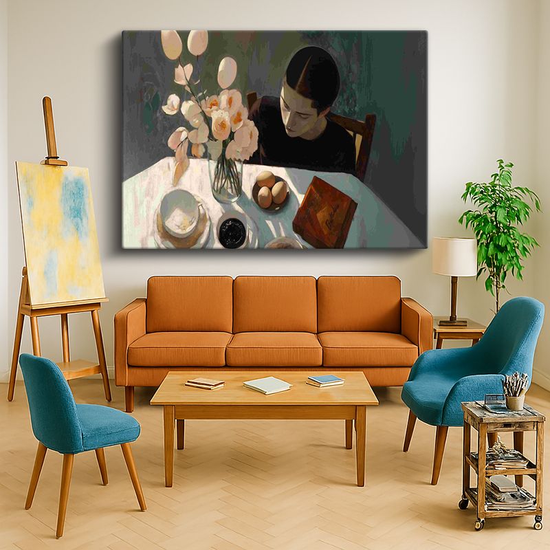 Ressam Kanvas Tablo 937