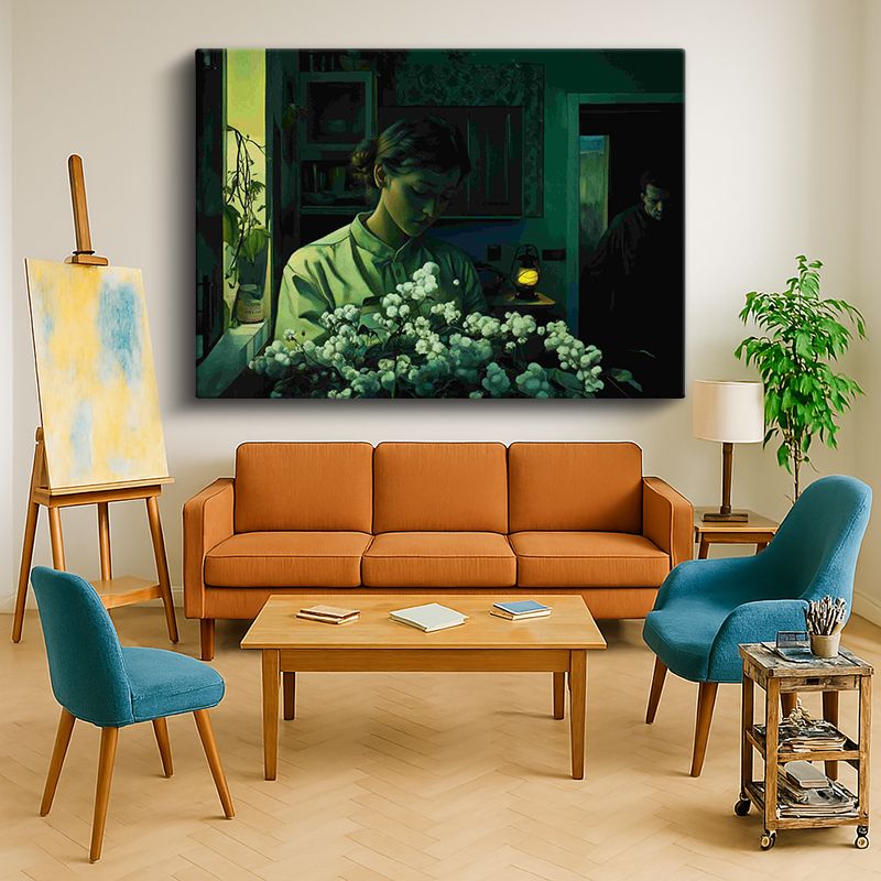 Ressam Kanvas Tablo 960