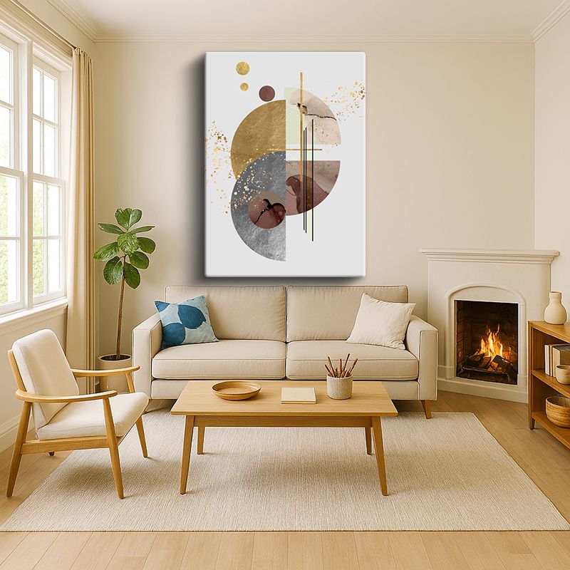 Sanatsal & Vektörel Kanvas Tablo 4