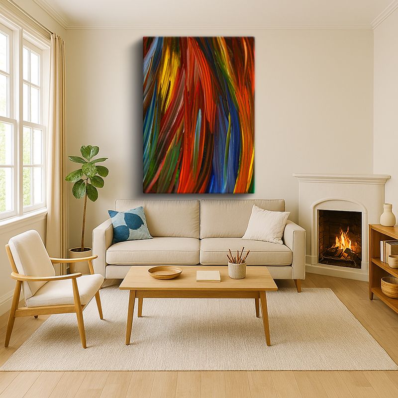 Sanatsal & Vektörel Kanvas Tablo 7