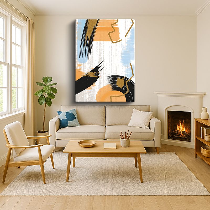 Sanatsal & Vektörel Kanvas Tablo 8