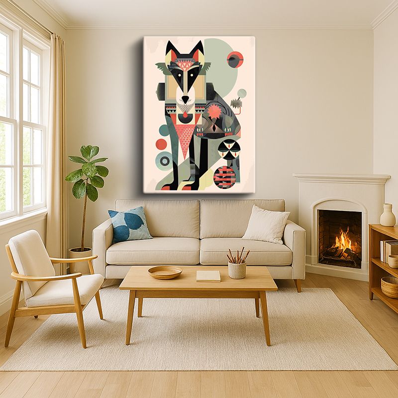 Sanatsal & Vektörel Kanvas Tablo 19