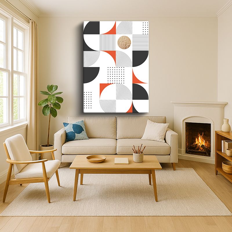 Sanatsal & Vektörel Kanvas Tablo 30