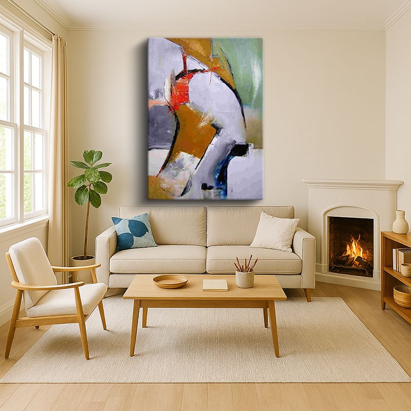 Sanatsal & Vektörel Kanvas Tablo 32