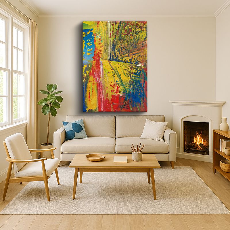 Sanatsal & Vektörel Kanvas Tablo 33