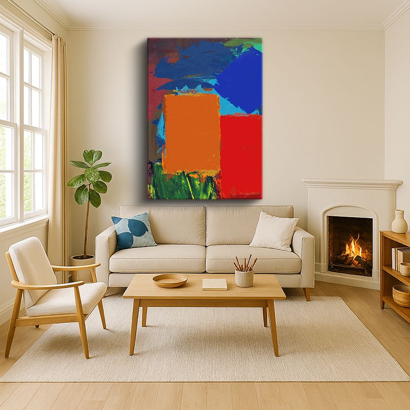 Sanatsal & Vektörel Kanvas Tablo 34