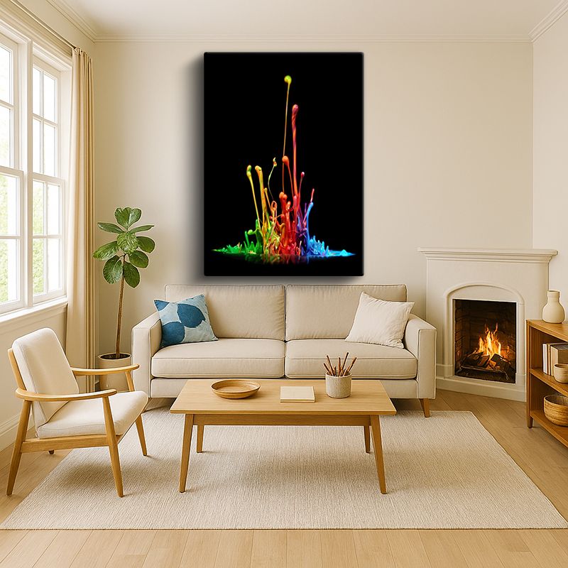 Sanatsal & Vektörel Kanvas Tablo 40