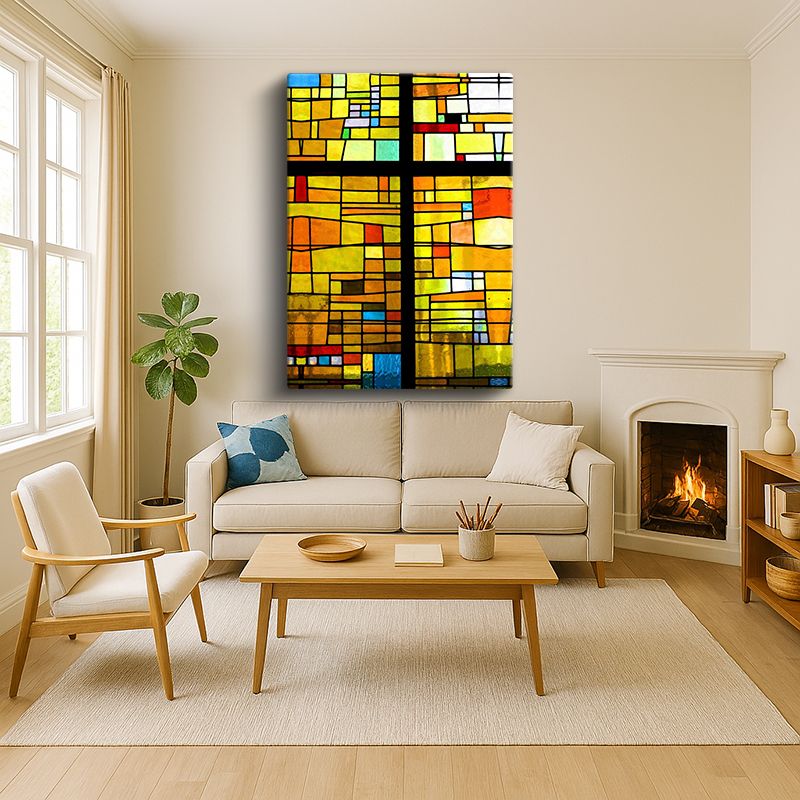 Sanatsal & Vektörel Kanvas Tablo 43