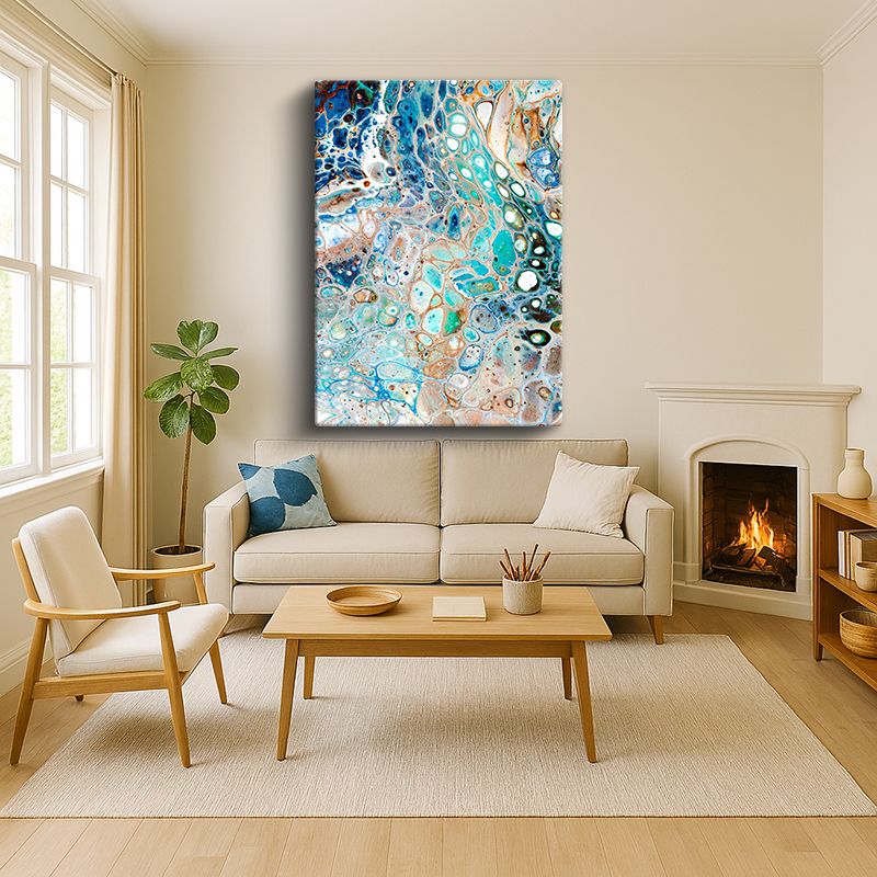 Sanatsal & Vektörel Kanvas Tablo 53