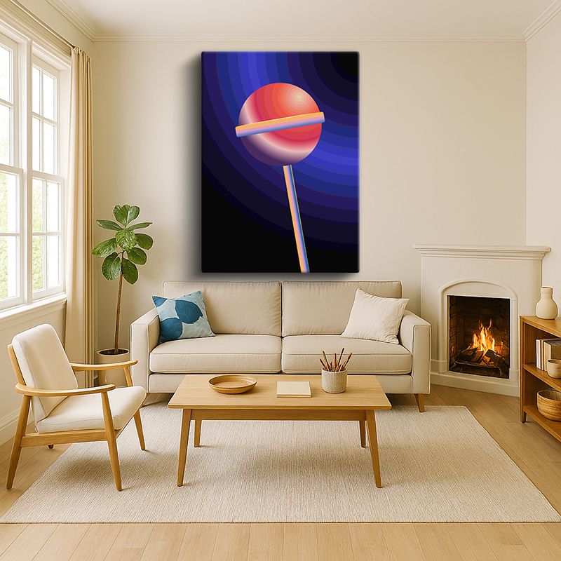 Sanatsal & Vektörel Kanvas Tablo 64