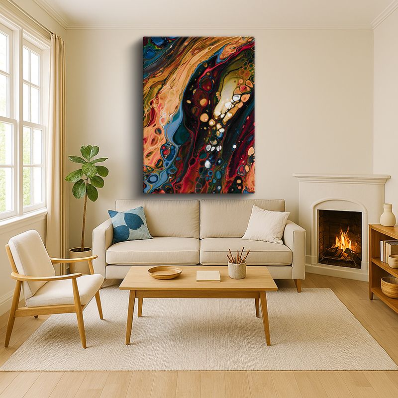 Sanatsal & Vektörel Kanvas Tablo 79