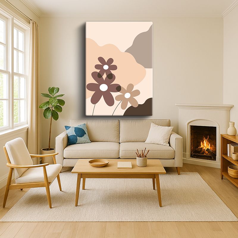 Sanatsal & Vektörel Kanvas Tablo 100