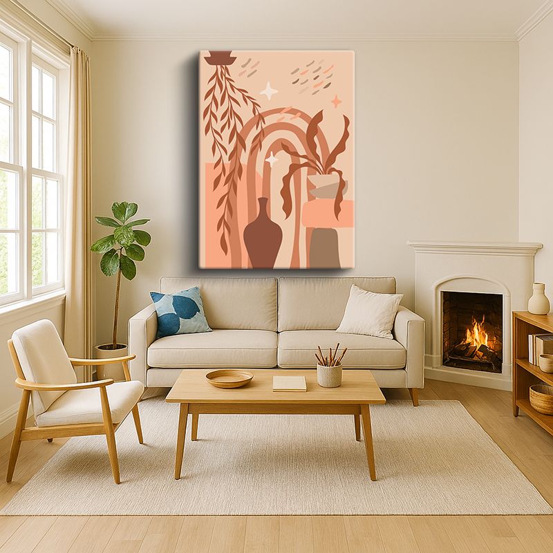 Sanatsal & Vektörel Kanvas Tablo 112