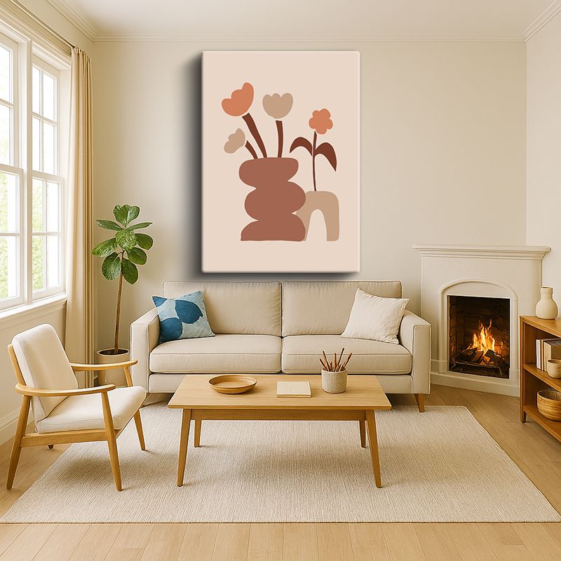 Sanatsal & Vektörel Kanvas Tablo 120