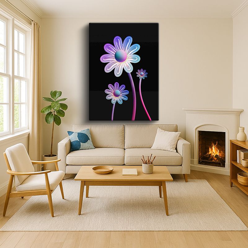 Sanatsal & Vektörel Kanvas Tablo 123