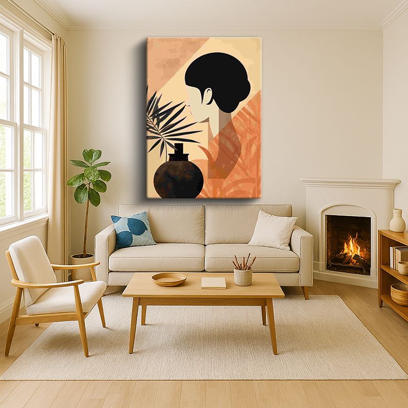 Sanatsal & Vektörel Kanvas Tablo 125