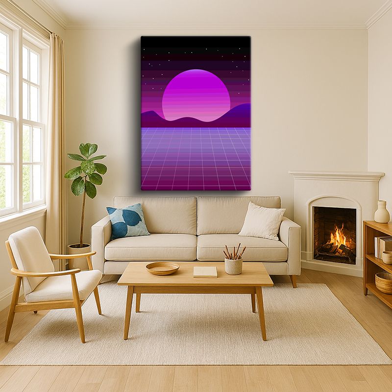 Sanatsal & Vektörel Kanvas Tablo 128