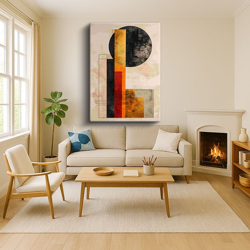 Sanatsal & Vektörel Kanvas Tablo 153