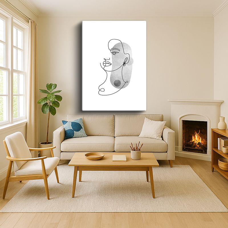 Sanatsal & Vektörel Kanvas Tablo 156