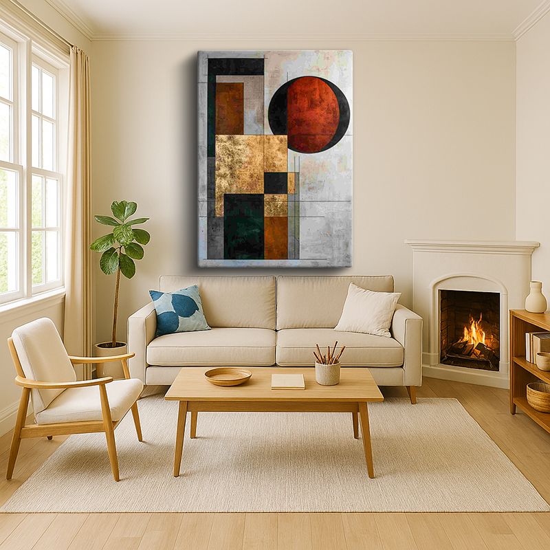 Sanatsal & Vektörel Kanvas Tablo 161