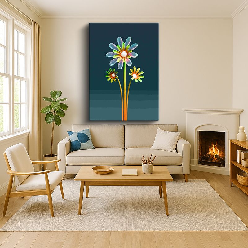 Sanatsal & Vektörel Kanvas Tablo 187