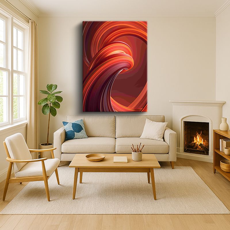 Sanatsal & Vektörel Kanvas Tablo 196