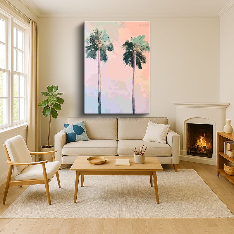 Sanatsal & Vektörel Kanvas Tablo 203