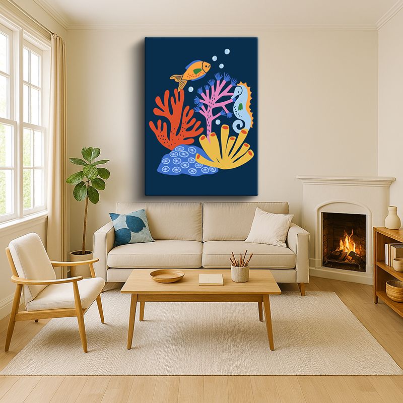 Sanatsal & Vektörel Kanvas Tablo 238