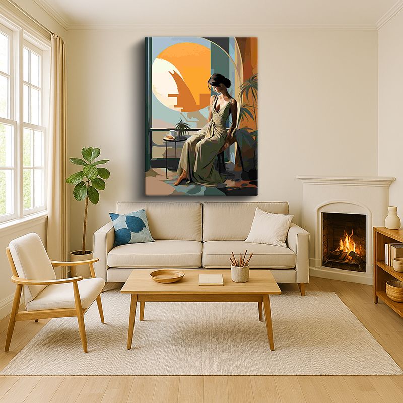 Sanatsal & Vektörel Kanvas Tablo 242